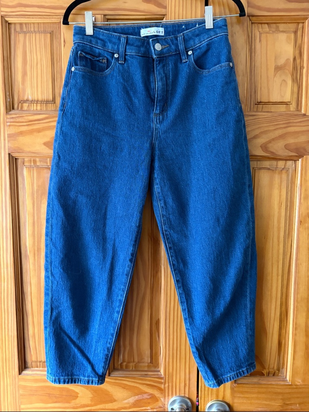 LOFT Classic Blue High-Rise Denim Jeans